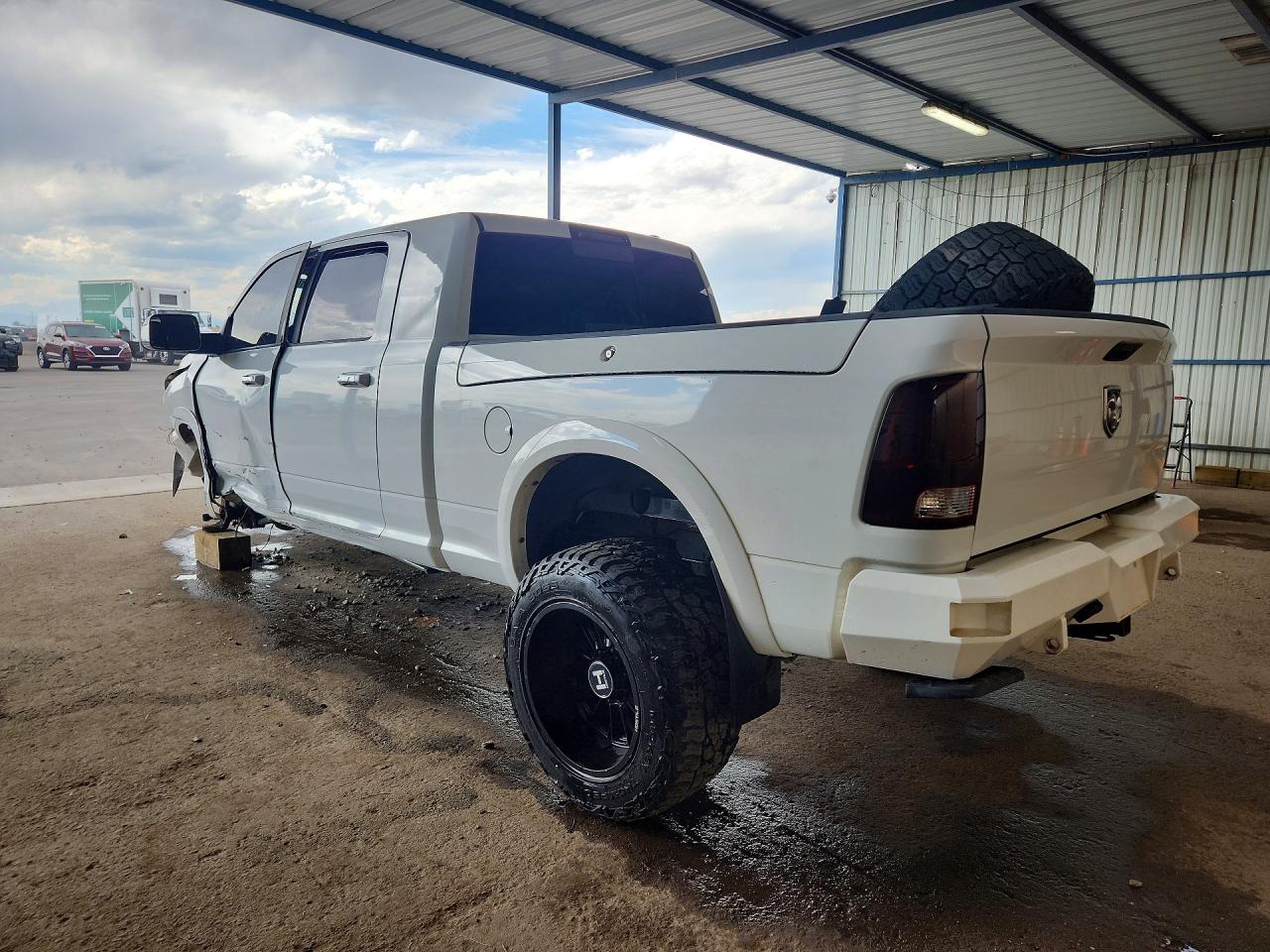 2012 Dodge Ram 3500 Laramie White vin: 3C63D3ML8CG213051