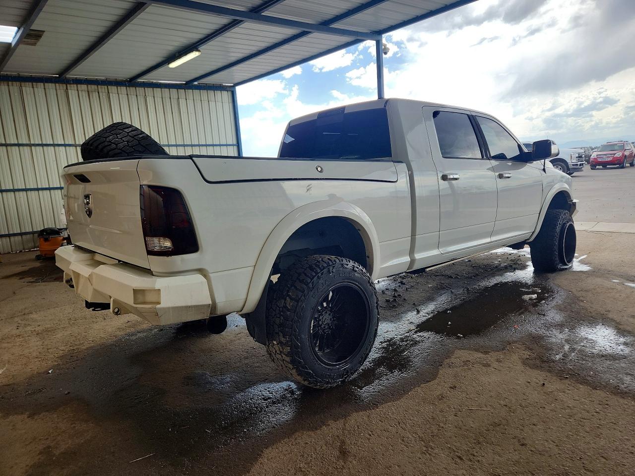 2012 Dodge Ram 3500 Laramie White vin: 3C63D3ML8CG213051