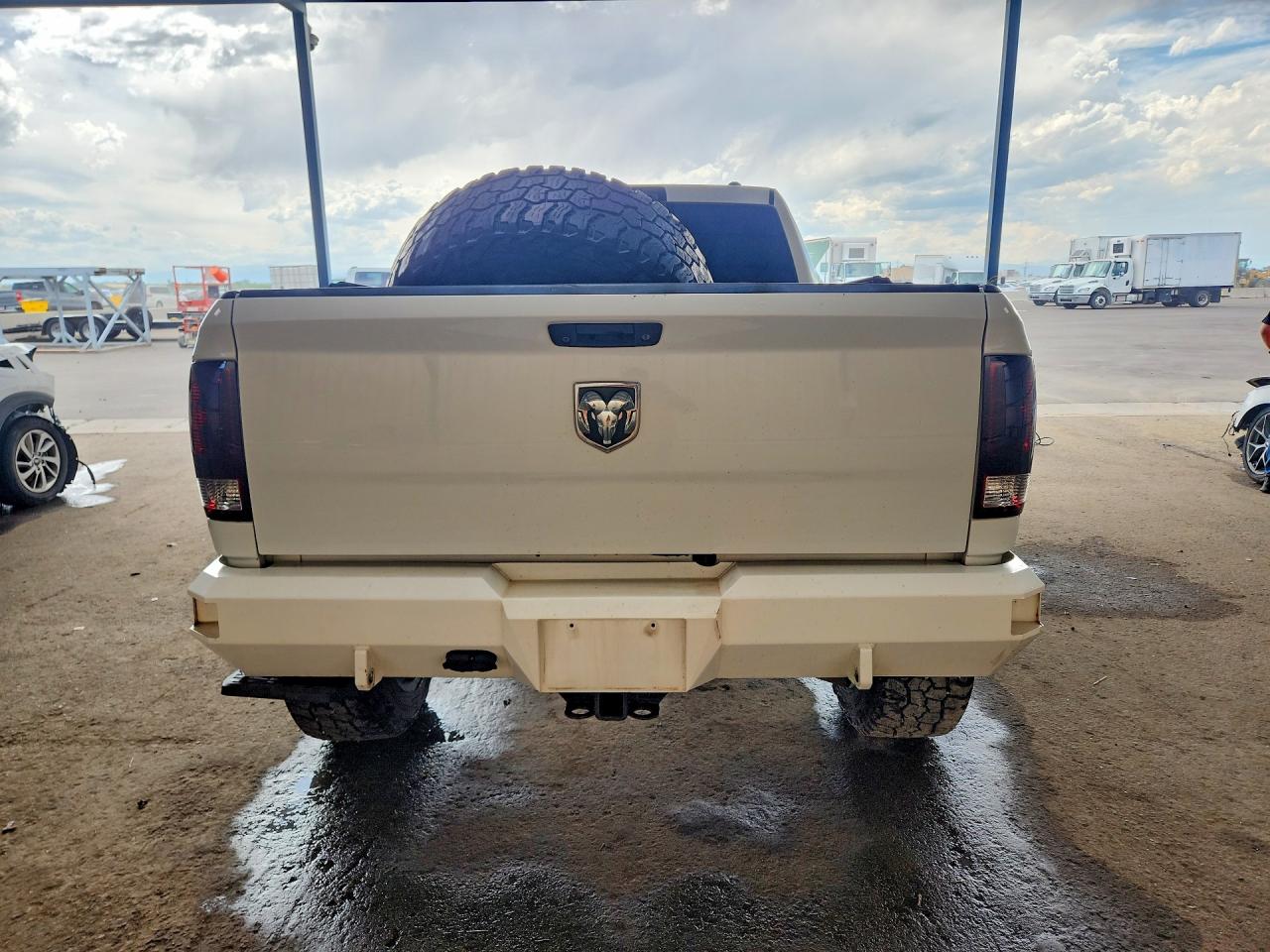 2012 Dodge Ram 3500 Laramie White vin: 3C63D3ML8CG213051