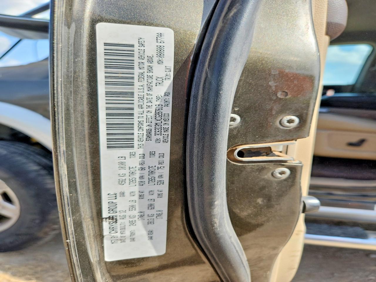 2012 Dodge Ram 3500 Laramie Brown vin: 3C63D3MLXCG287619