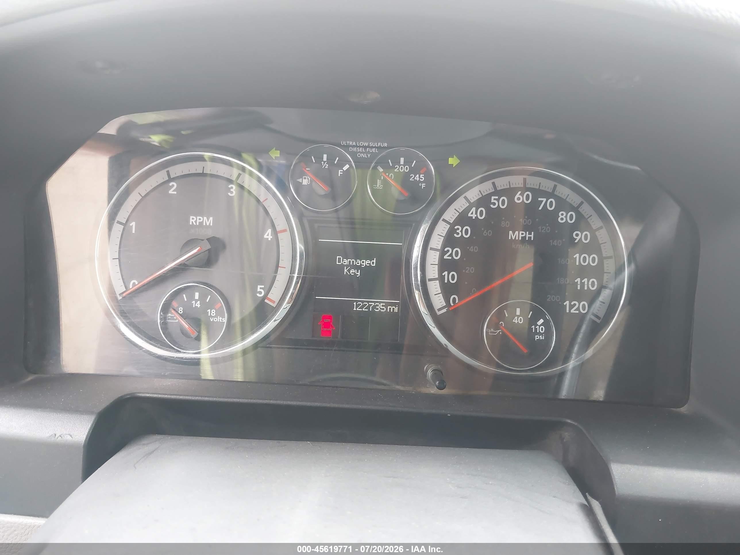 2012 Dodge Ram 3500 Slt White vin: 3C63DPHL8CG196351