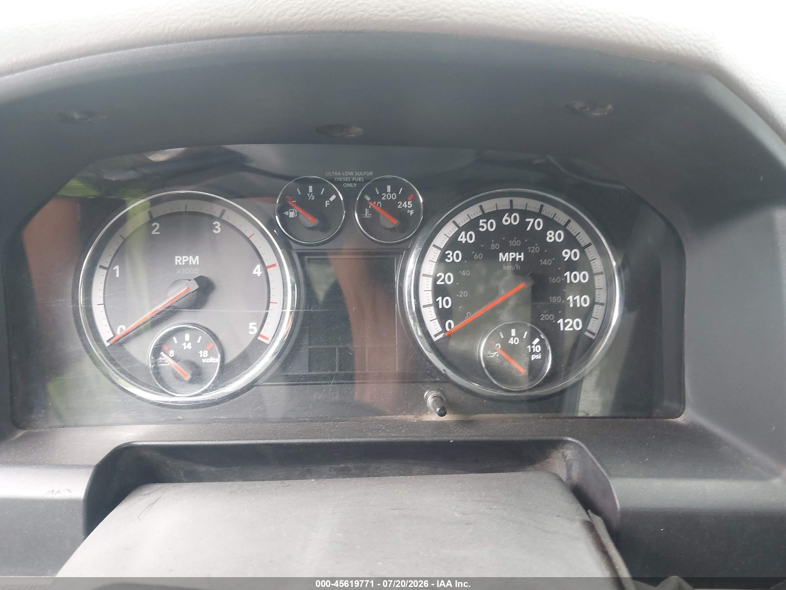 2012 Dodge Ram 3500 Slt White vin: 3C63DPHL8CG196351
