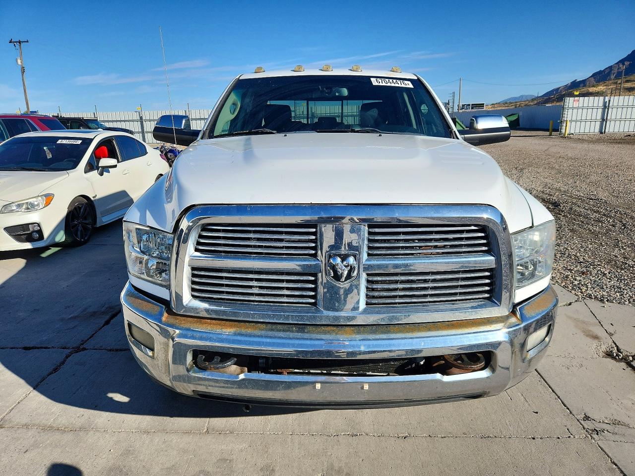 2012 Dodge Ram 3500 Laramie White vin: 3C63DRJL3CG170844