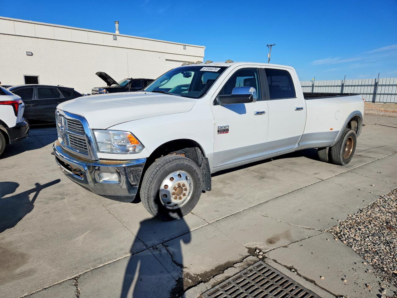 2012 Dodge Ram 3500 Laramie White vin: 3C63DRJL3CG170844