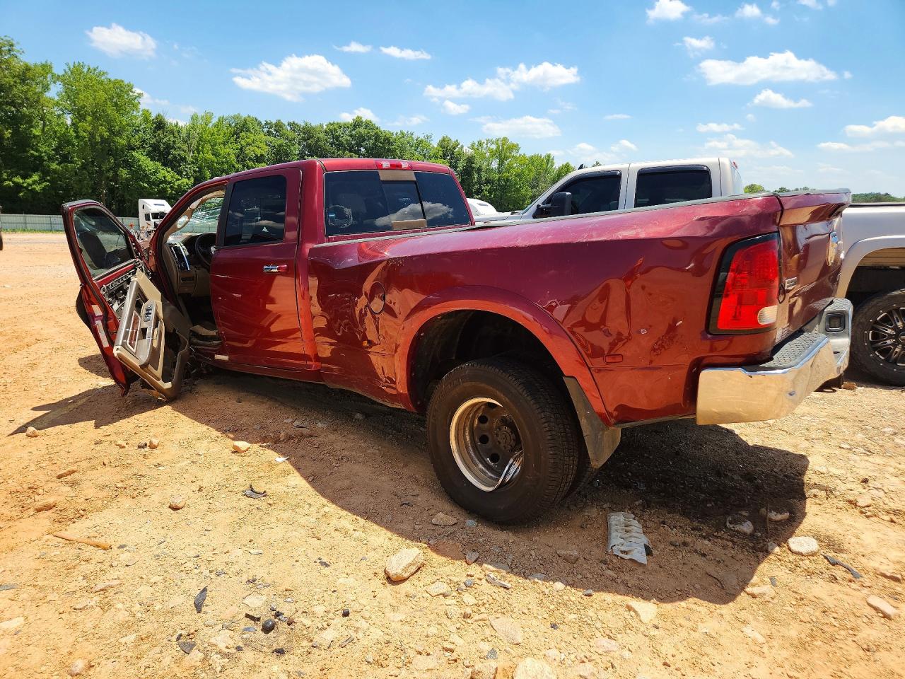 2012 Dodge Ram 3500 Laramie Бордовый vin: 3C63DRJL8CG159385