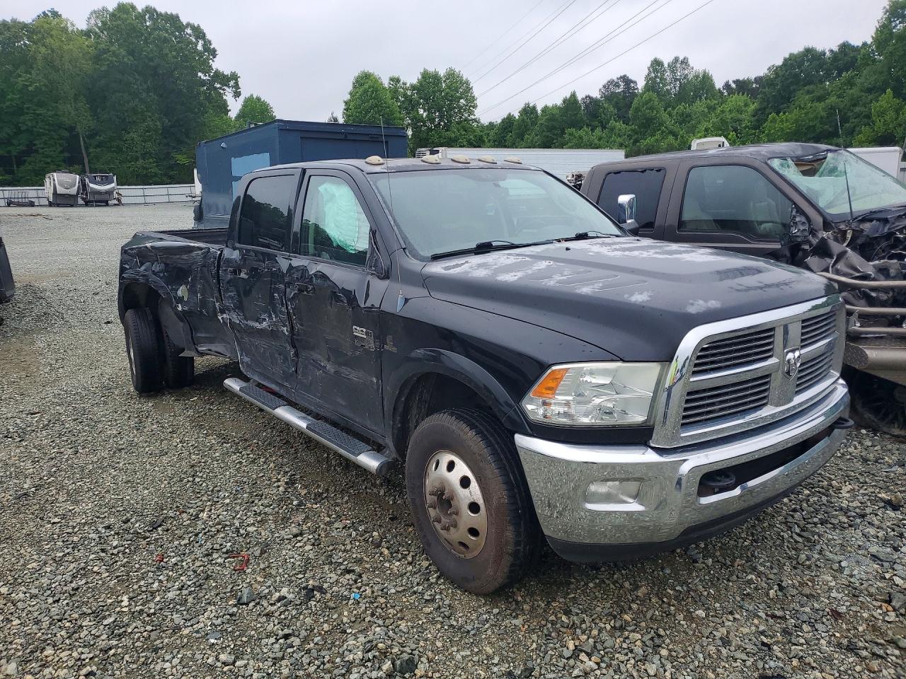 2012 Dodge Ram 3500 Laramie Black vin: 3C63DRJLXCG342383