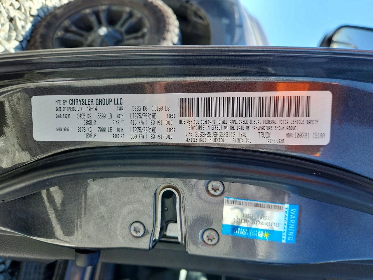 2015 Ram 3500 St Серый vin: 3C63R2GJ6FG523113
