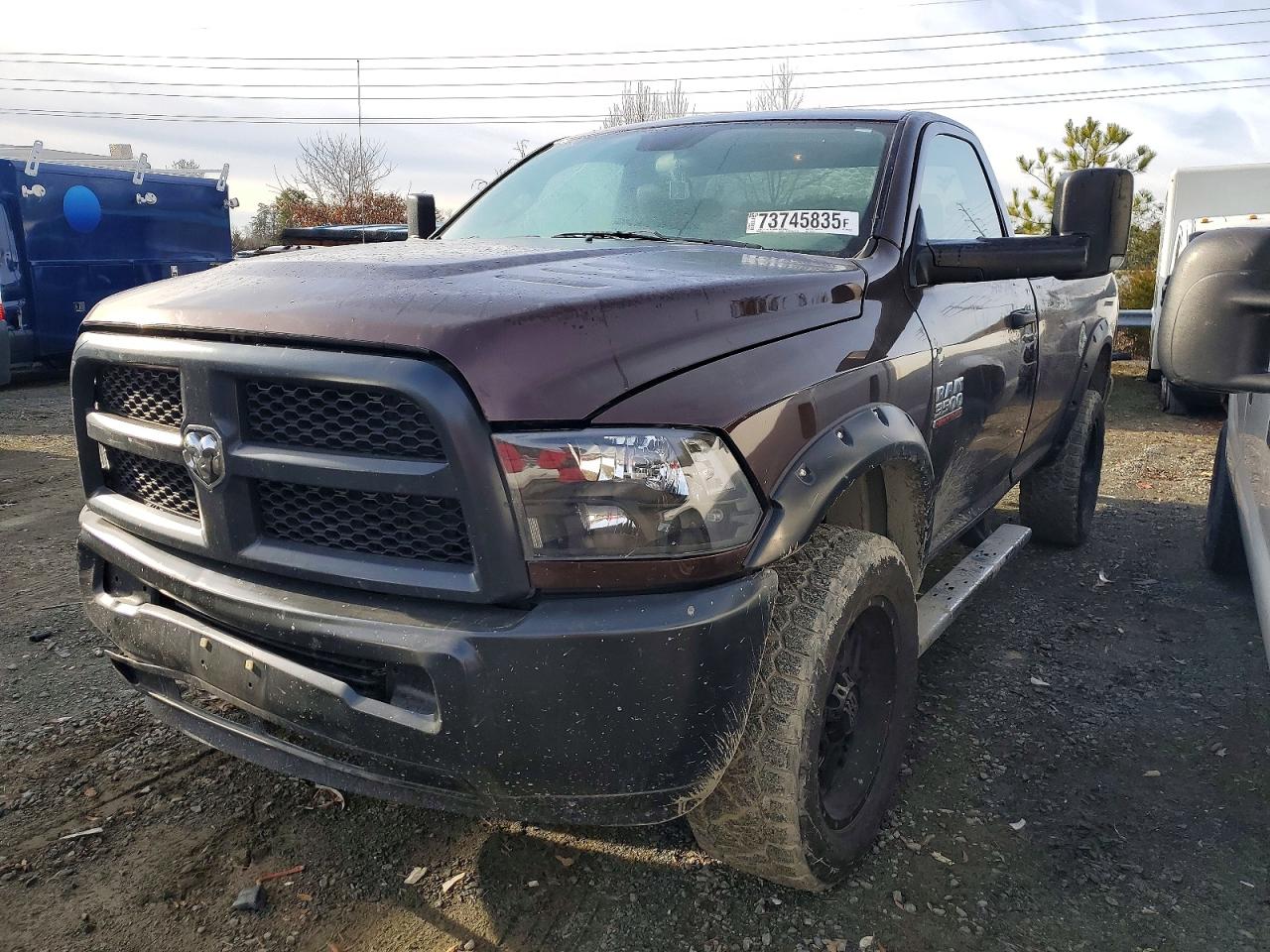 2015 Dodge Ram 3500 St Burgundy vin: 3C63R3AT6FG708214