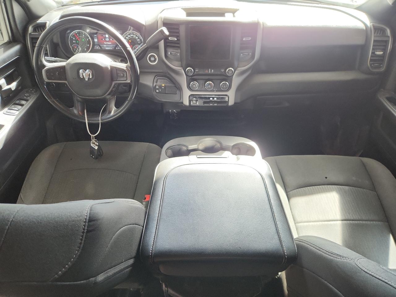 2023 Ram 3500 Tradesman White vin: 3C63R3CLXPG581272 Damage: Right Front Seat, Burn Hole, 1/2 To 1 Inch