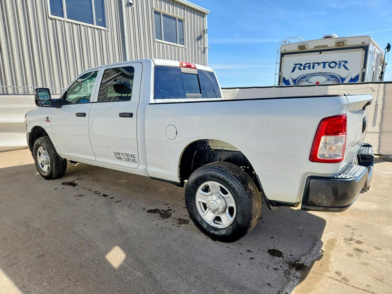 2023 Ram 3500 Tradesman White vin: 3C63R3CLXPG581272
