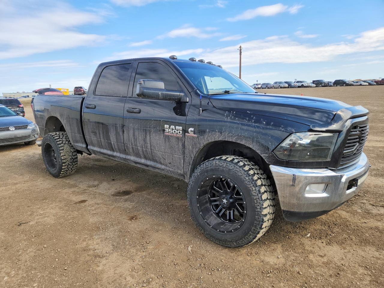 2015 Ram 3500 Slt Black vin: 3C63R3DL1FG671407
