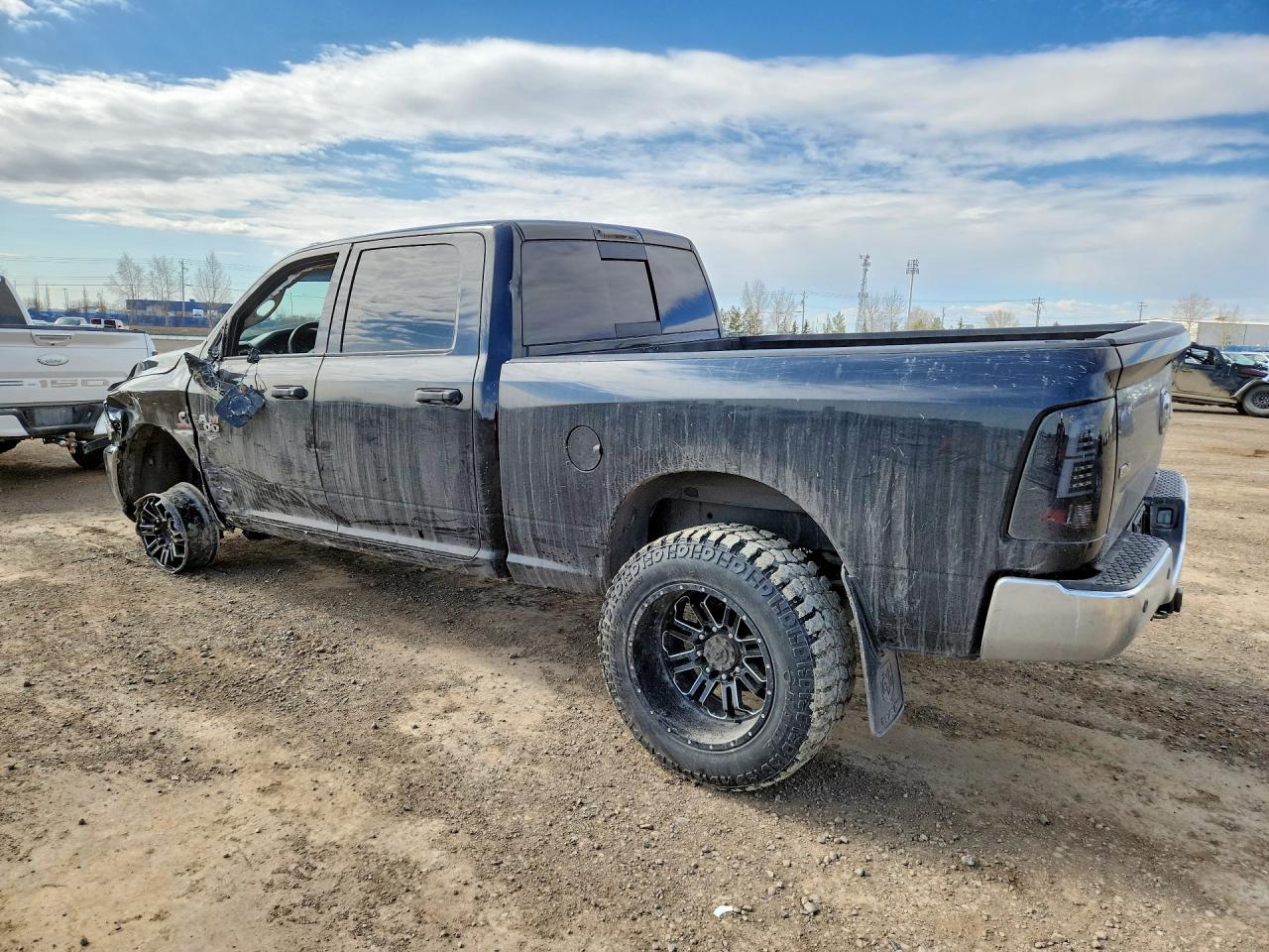 2015 Ram 3500 Slt Black vin: 3C63R3DL1FG671407