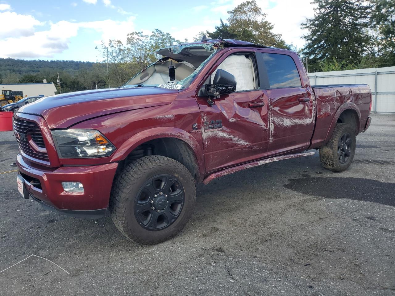 2018 Ram 3500 Slt Red vin: 3C63R3DL7JG372822