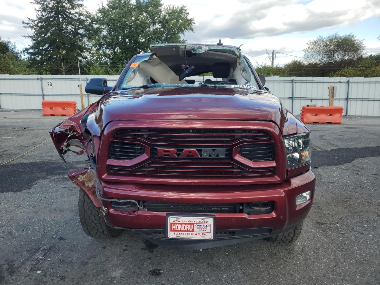 2018 Ram 3500 Slt Red vin: 3C63R3DL7JG372822