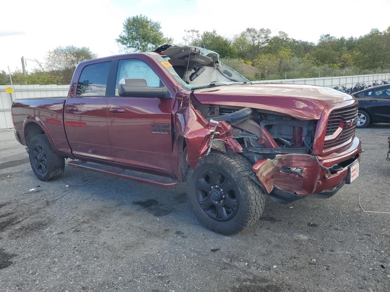 2018 Ram 3500 Slt Red vin: 3C63R3DL7JG372822