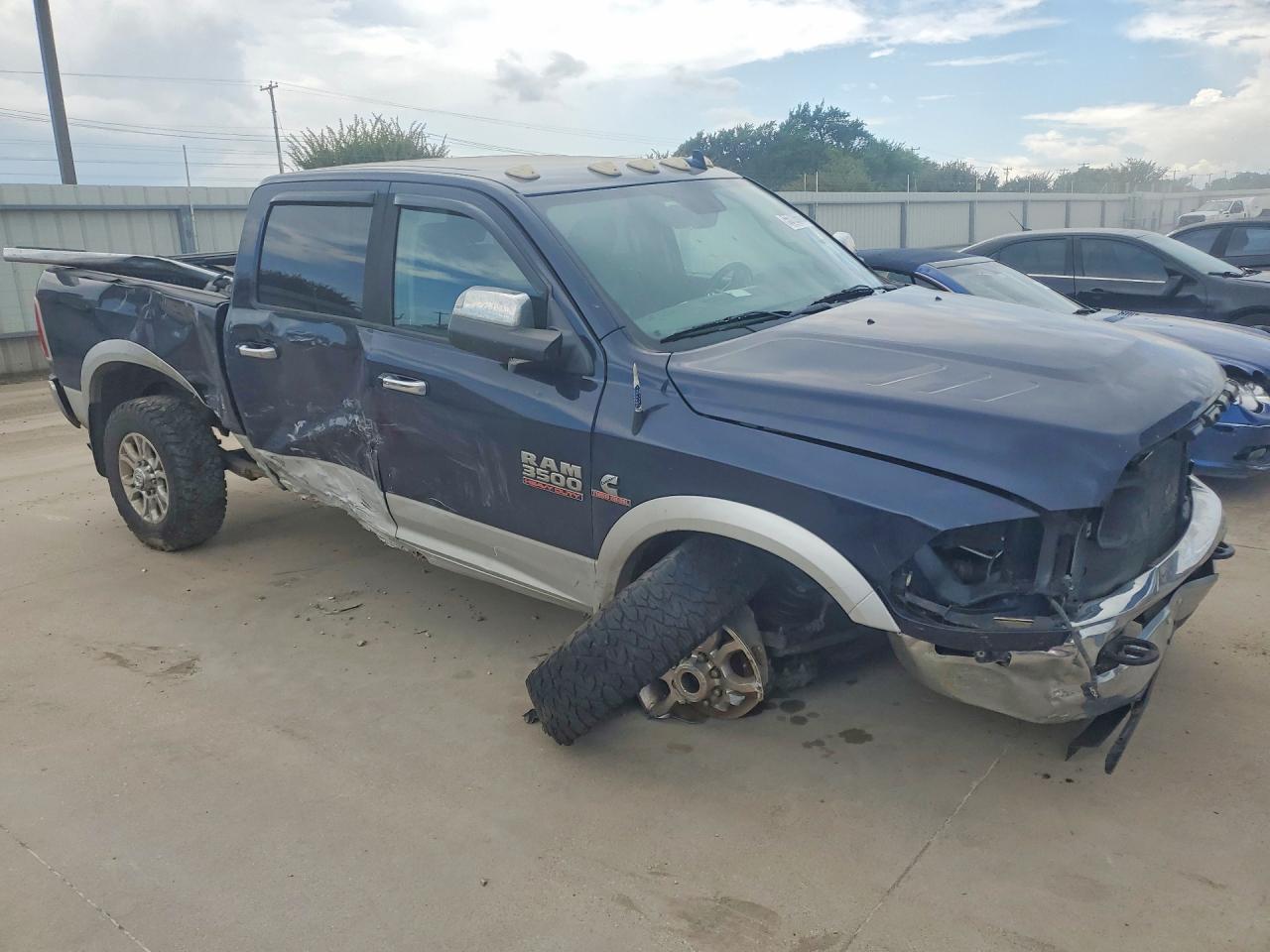 2014 Ram 3500 Laramie Синий vin: 3C63R3EL3EG215843