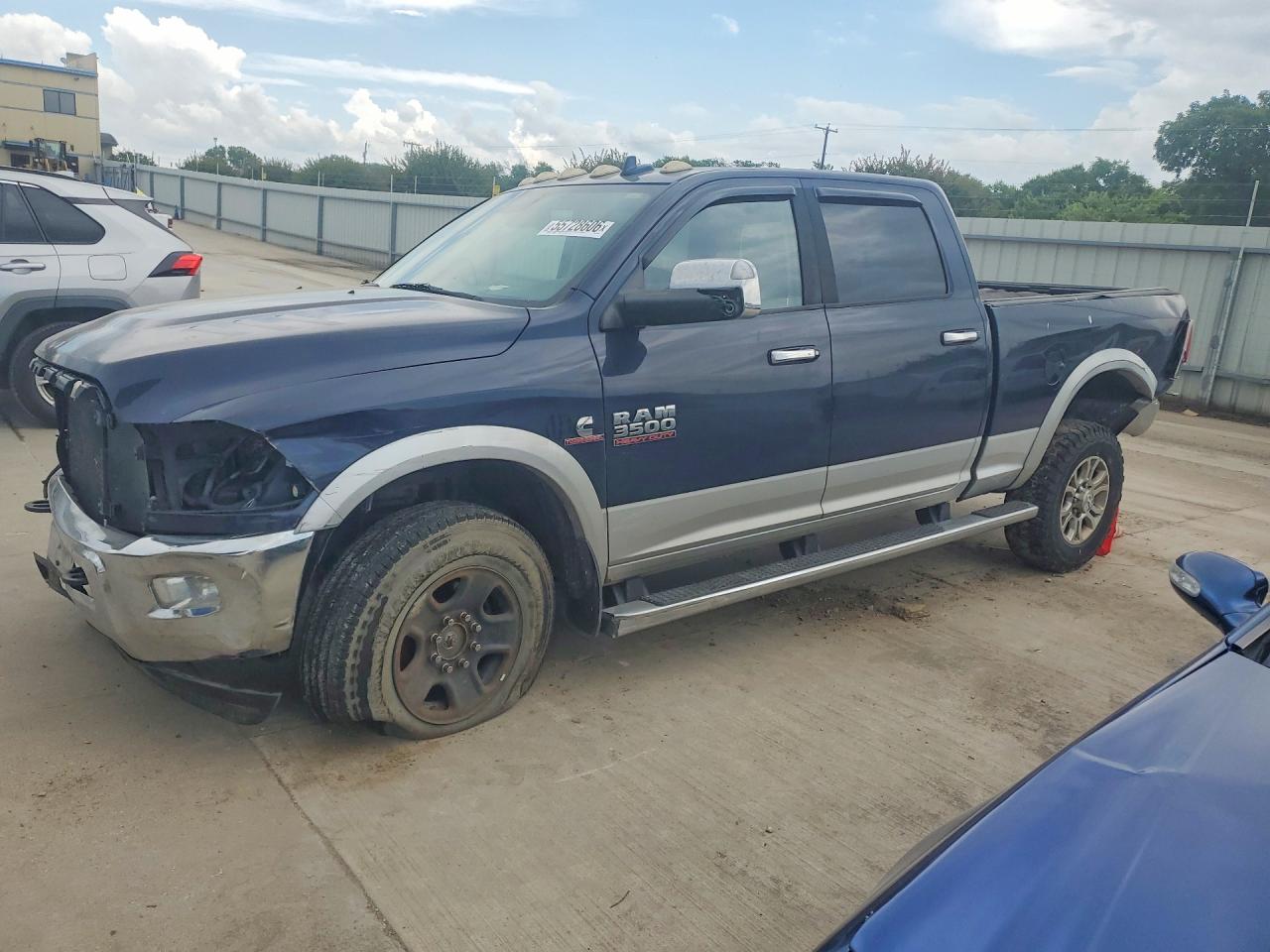 2014 Ram 3500 Laramie Blue vin: 3C63R3EL3EG215843