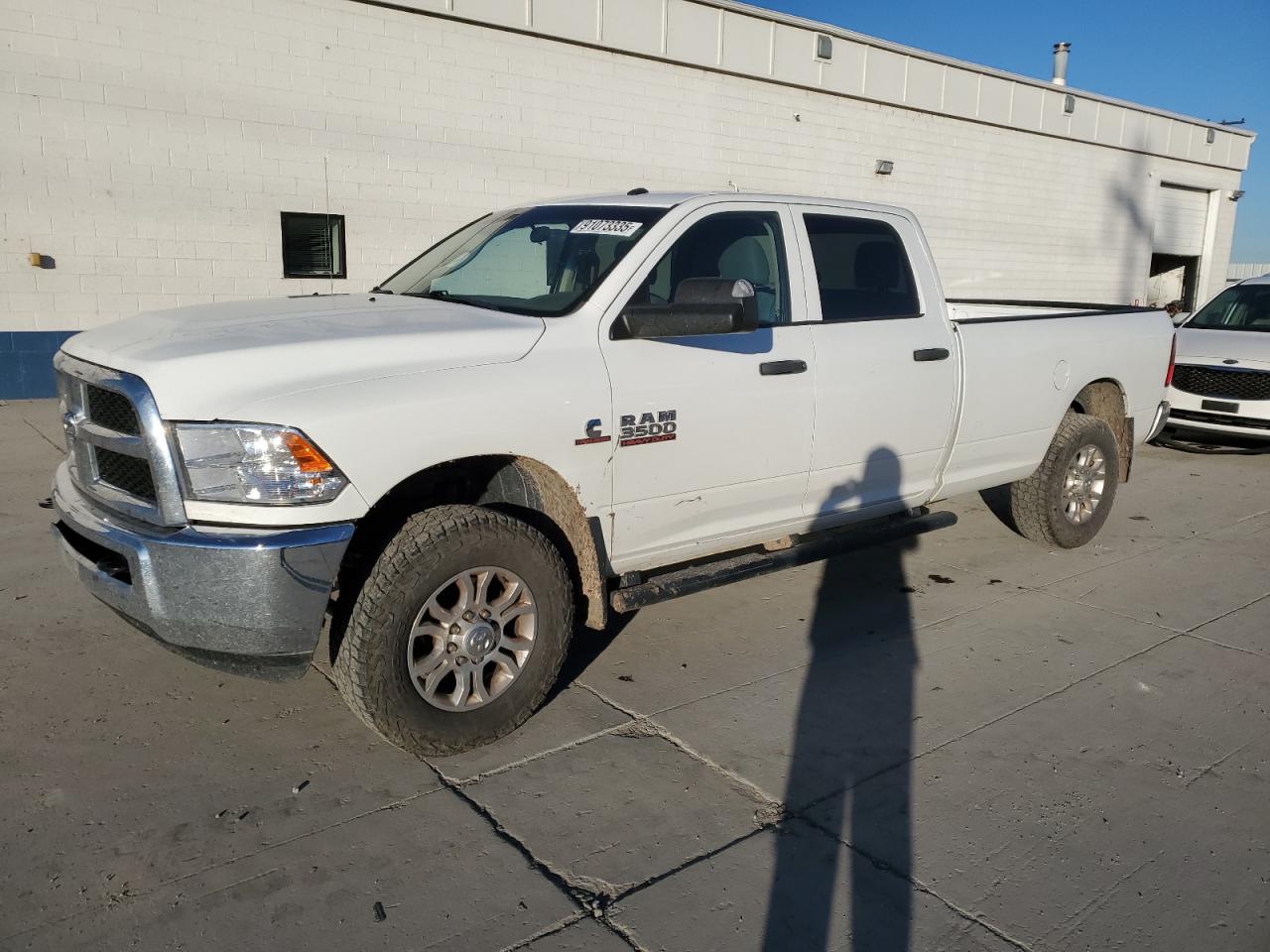 2018 Ram 3500 St White vin: 3C63R3GL6JG407751