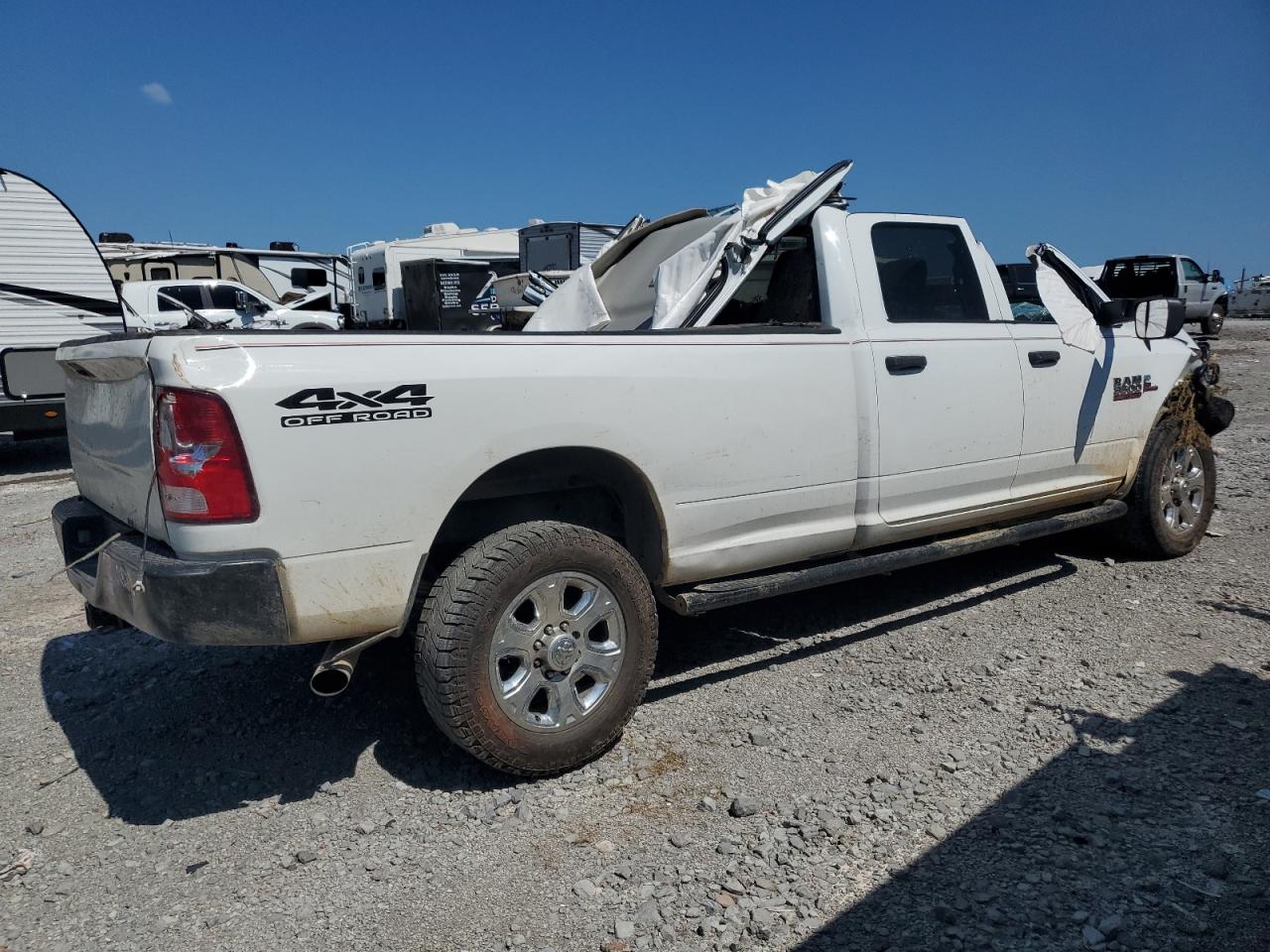 2018 Ram 3500 St White vin: 3C63R3GL6JG410178