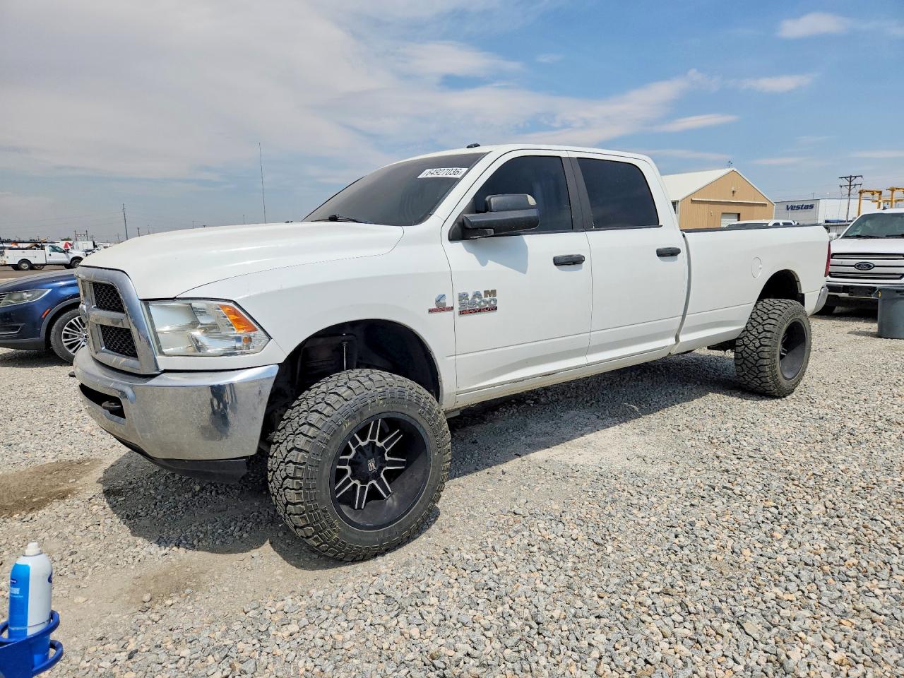2014 Ram 3500 Slt White vin: 3C63R3HL4EG220058