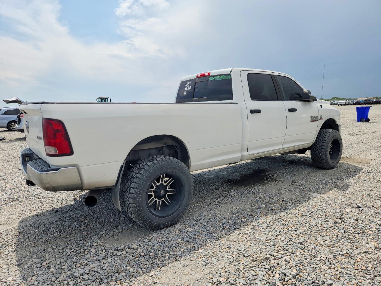 2014 Ram 3500 Slt White vin: 3C63R3HL4EG220058