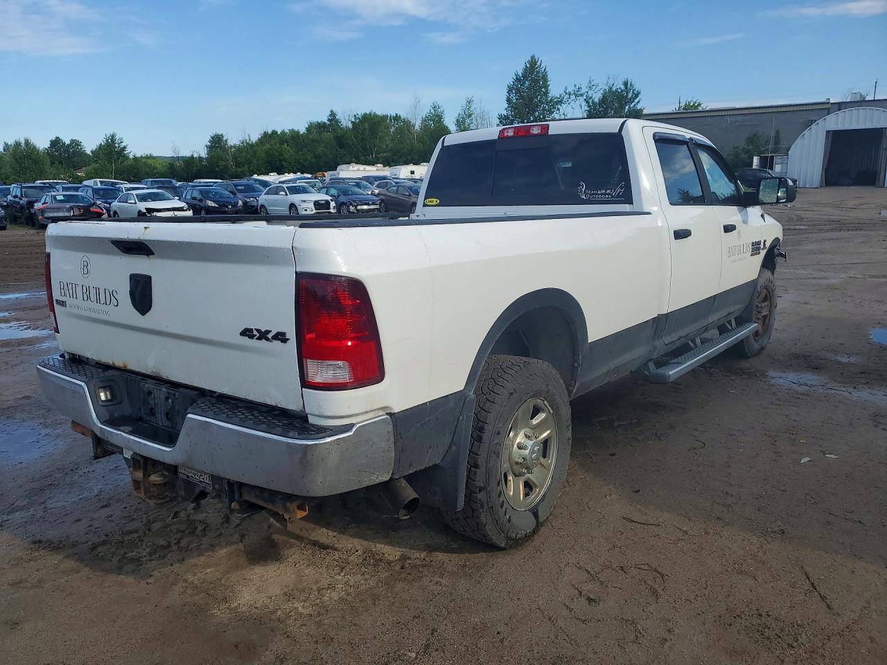 2014 Ram 3500 Slt White vin: 3C63R3HL9EG215549