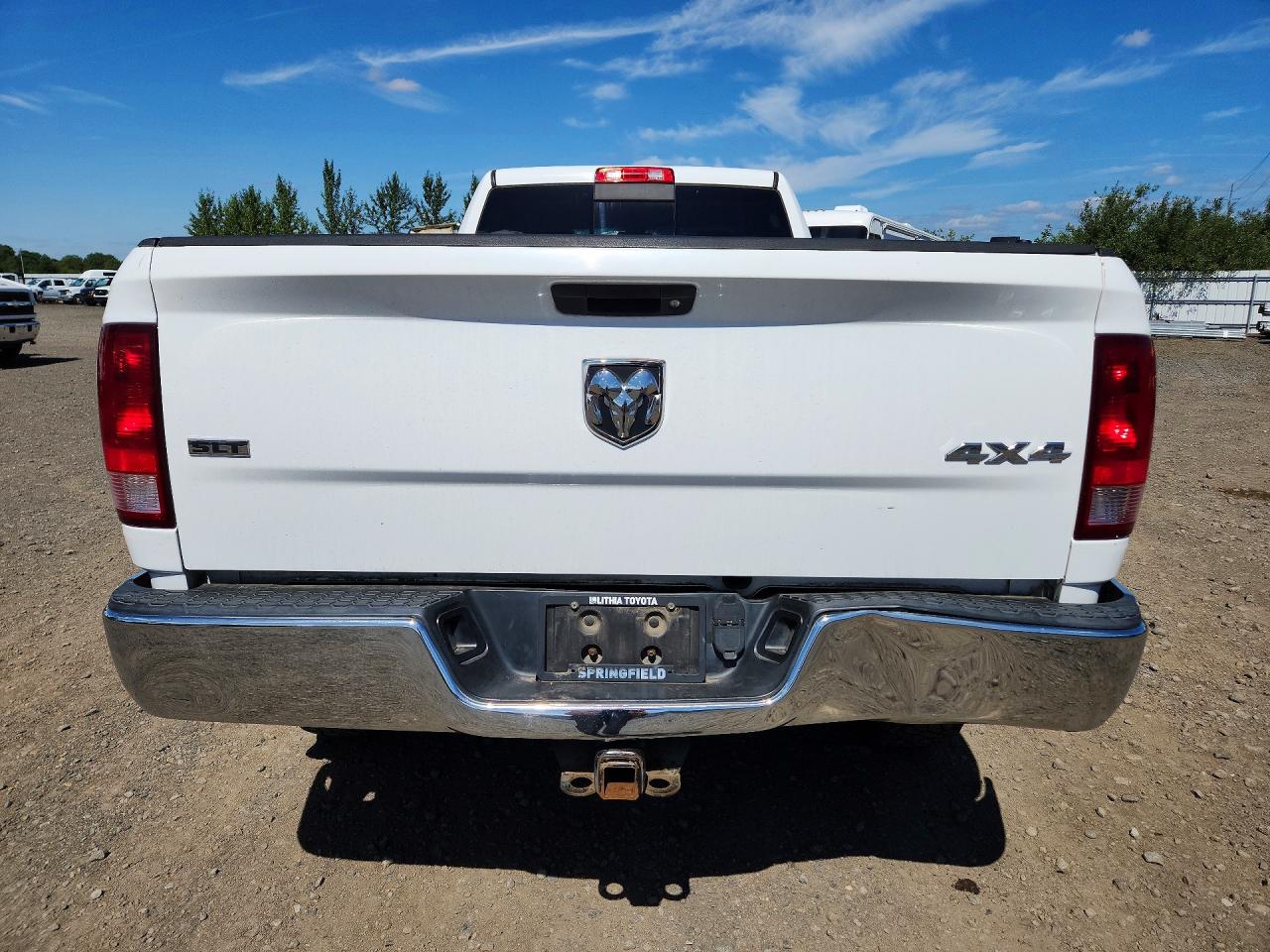 2014 Ram 3500 Slt White vin: 3C63R3HT9EG239673