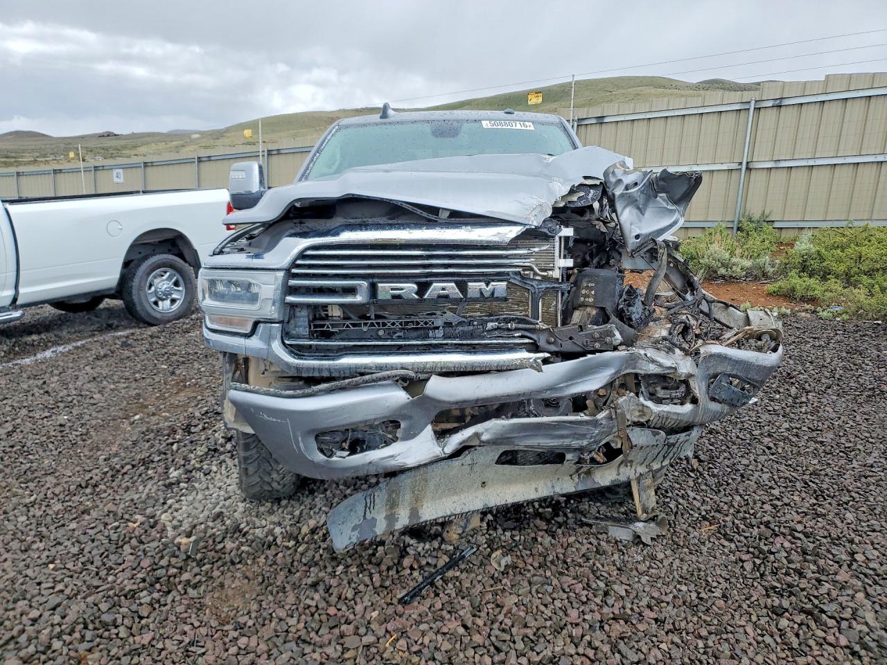 2024 Ram 3500 Laramie Gray vin: 3C63R3JL9RG167714