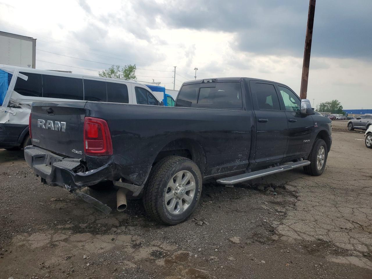 2026 Ram 3500 Laramie Black vin: 3C63R3JLXTG167065