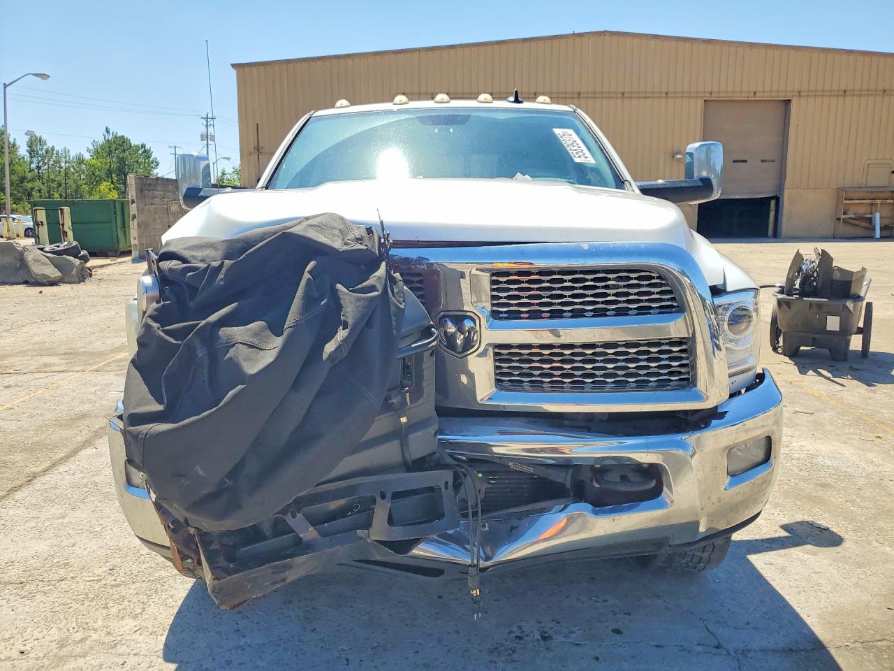2014 Ram 3500 Laramie White vin: 3C63R3ML9EG295103