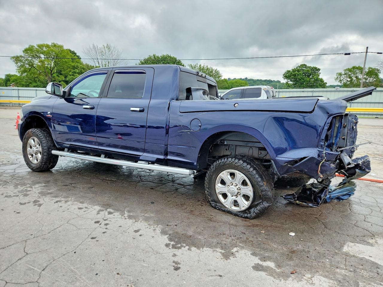 2014 Ram 3500 Longhorn Blue vin: 3C63R3NL0EG135514
