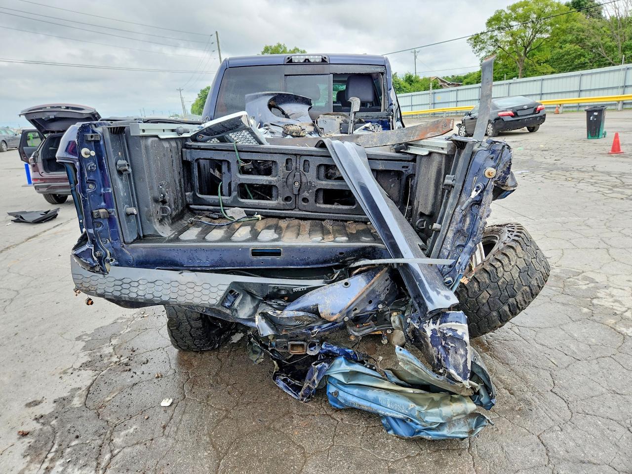2014 Ram 3500 Longhorn Blue vin: 3C63R3NL0EG135514