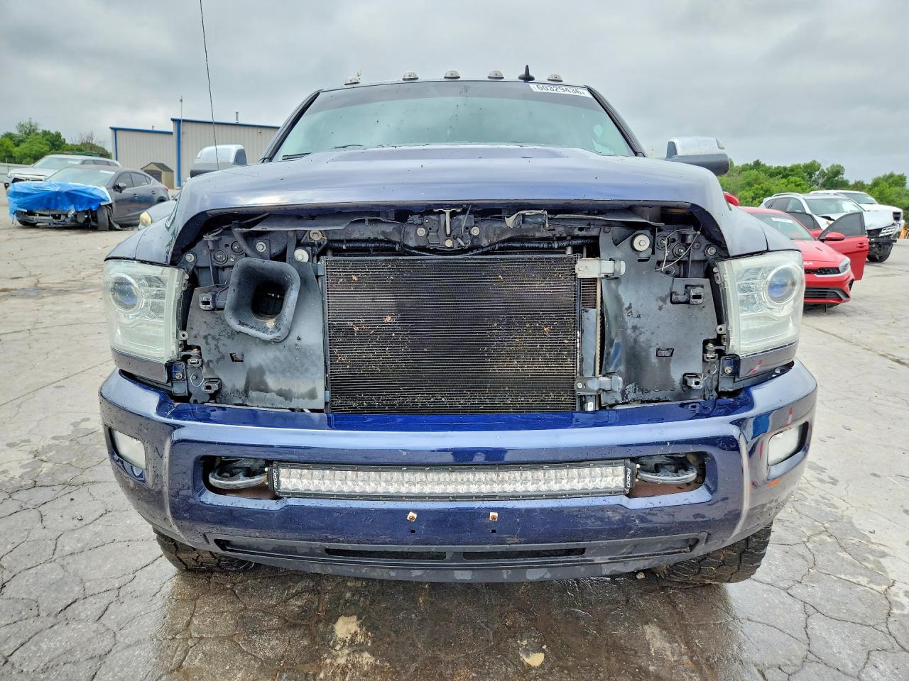 2014 Ram 3500 Longhorn Blue vin: 3C63R3NL0EG135514