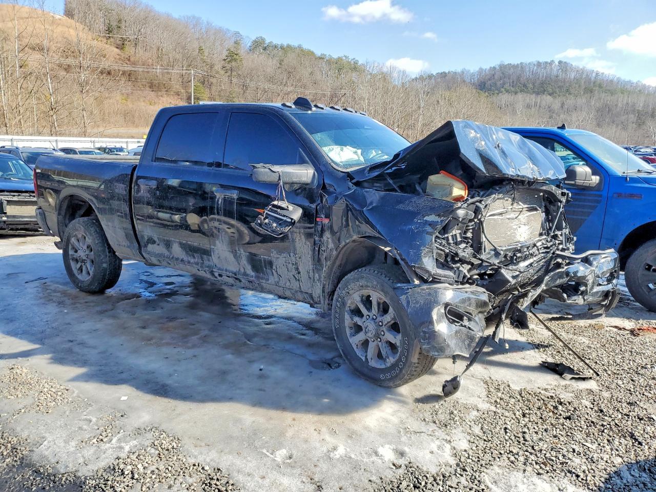 2025 Ram 2500 Big Horn Black vin: 3C63R5DL6SG508936