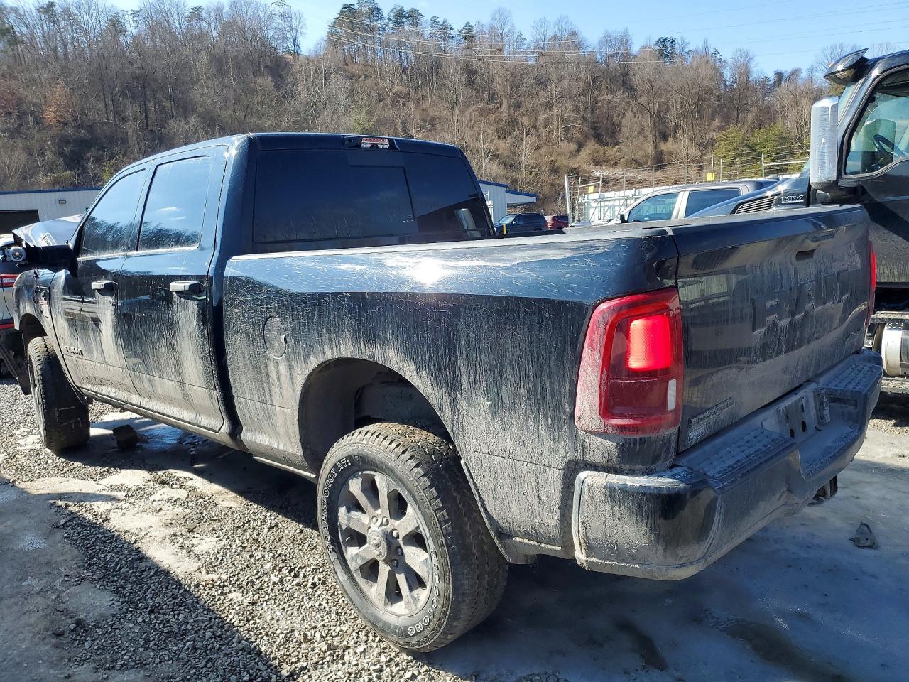2025 Ram 2500 Big Horn Black vin: 3C63R5DL6SG508936