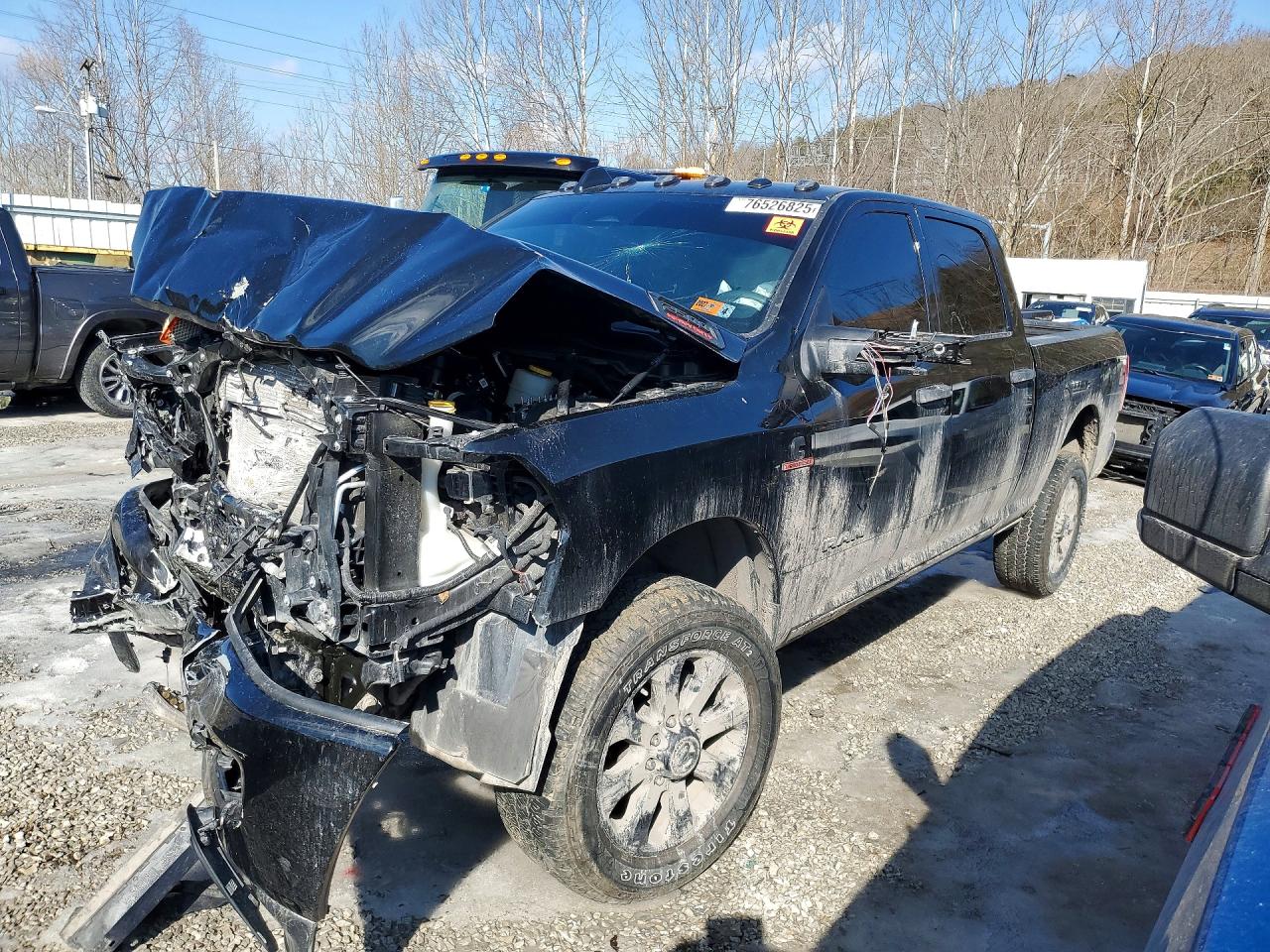 2025 Ram 2500 Big Horn Black vin: 3C63R5DL6SG508936