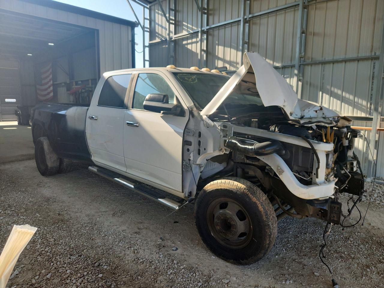 2015 Ram 3500 Slt White vin: 3C63RPHL0FG657144