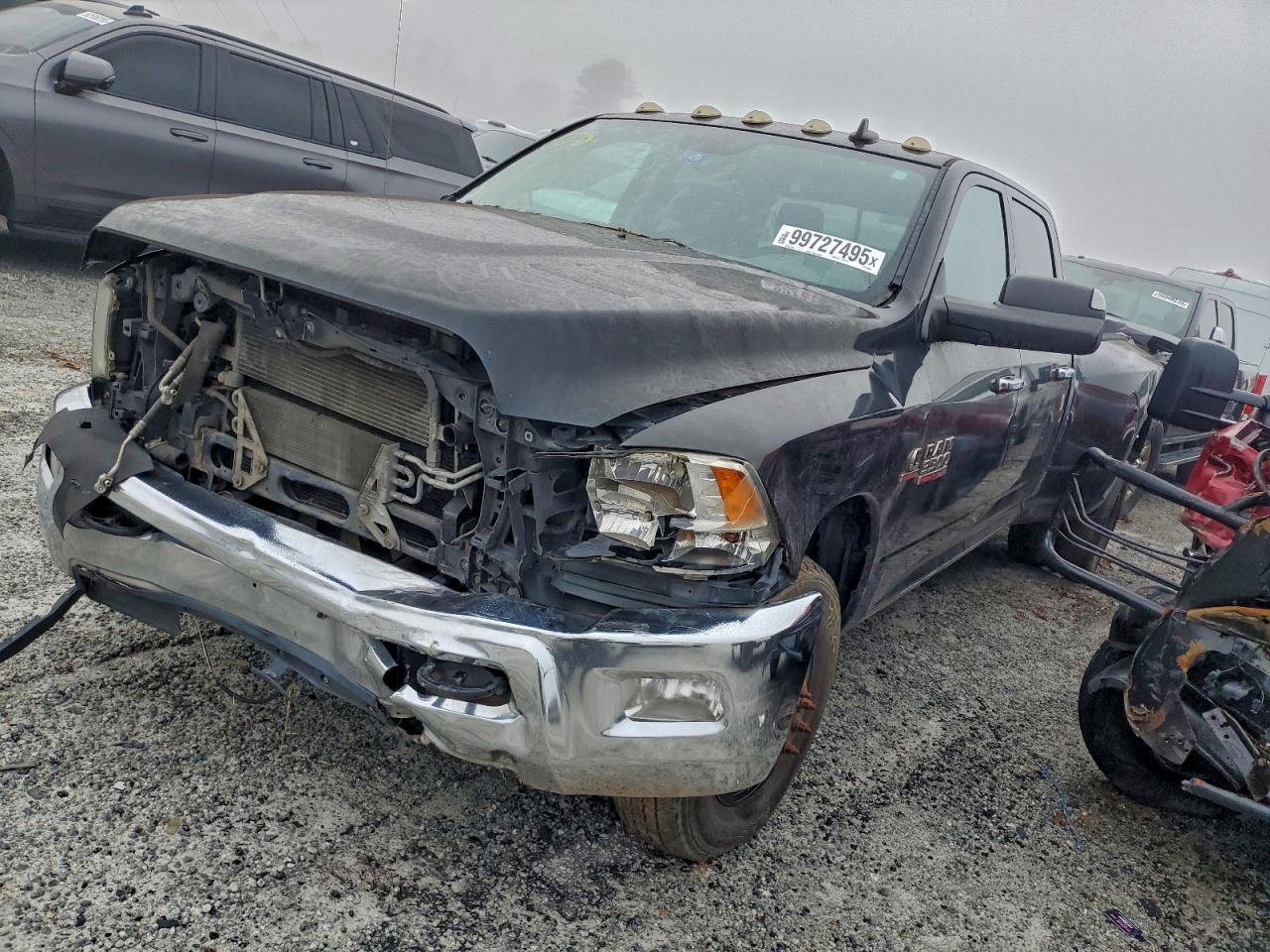 2014 Ram 3500 Slt Black vin: 3C63RPHL7EG264658