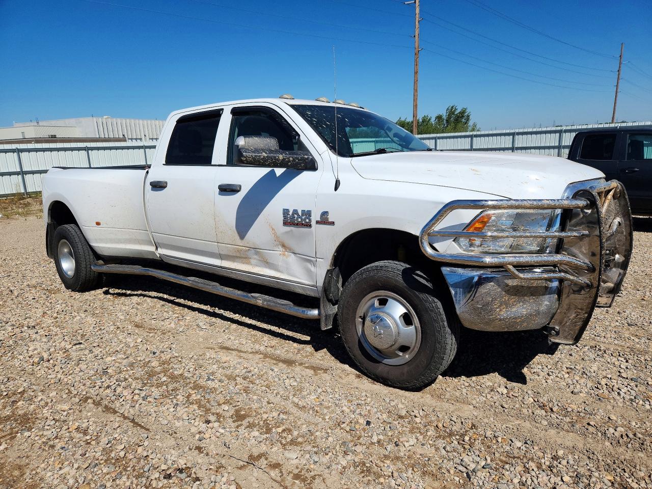 2018 Ram 3500 St White vin: 3C63RRGL6JG339258