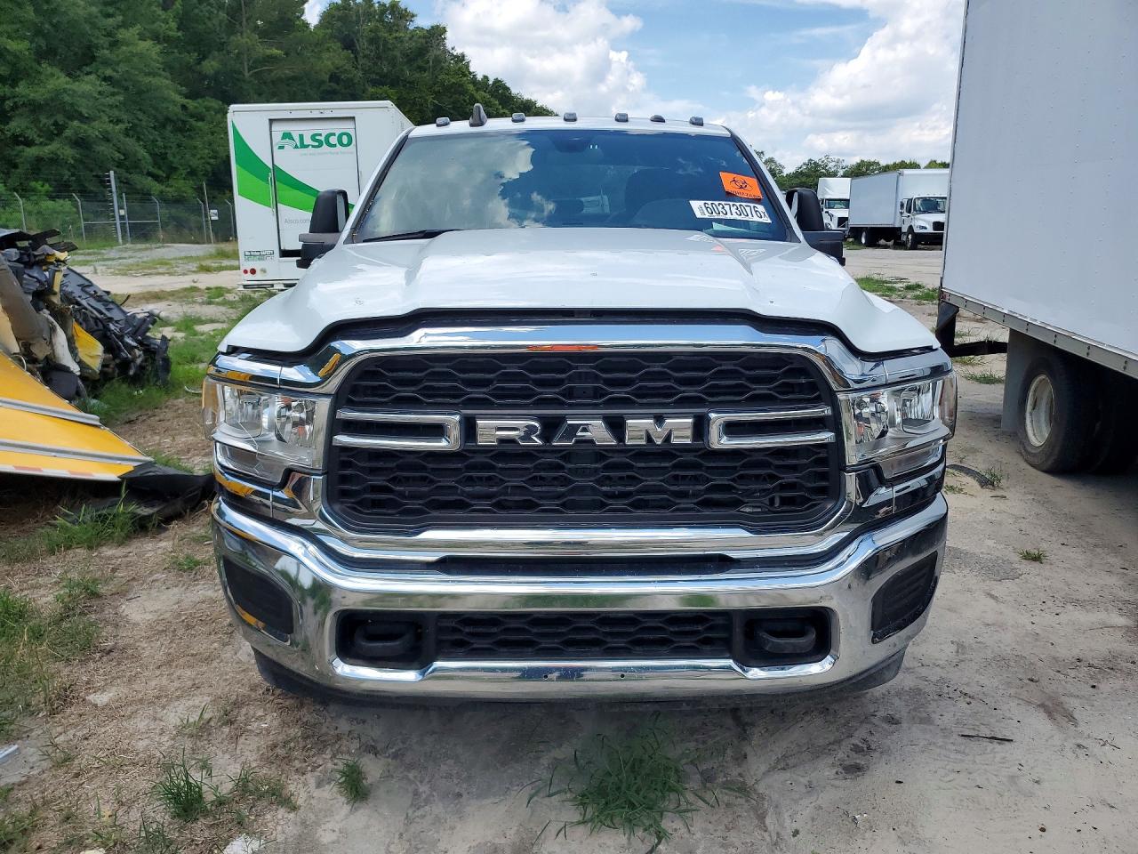 2024 Ram 3500 Tradesman White vin: 3C63RRGL6RG215180