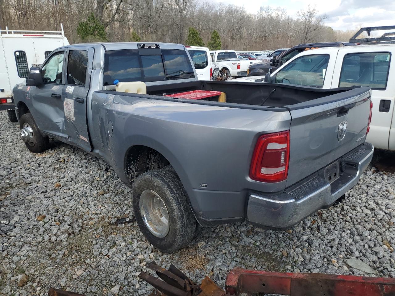 2024 Ram 3500 Tradesman Gray vin: 3C63RRGL7RG147990