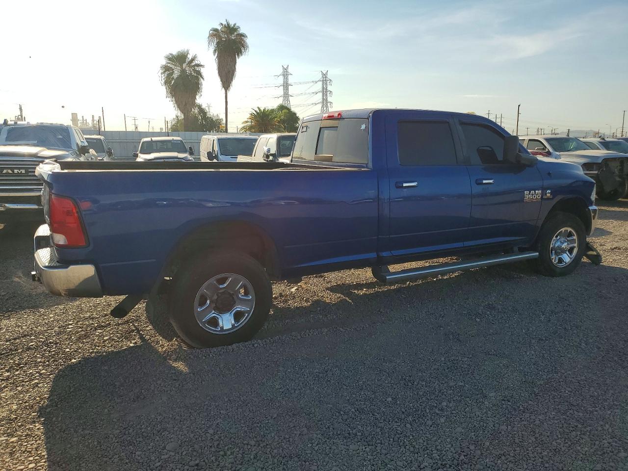 2014 Ram 3500 Slt Blue vin: 3C63RRHL6EG153742