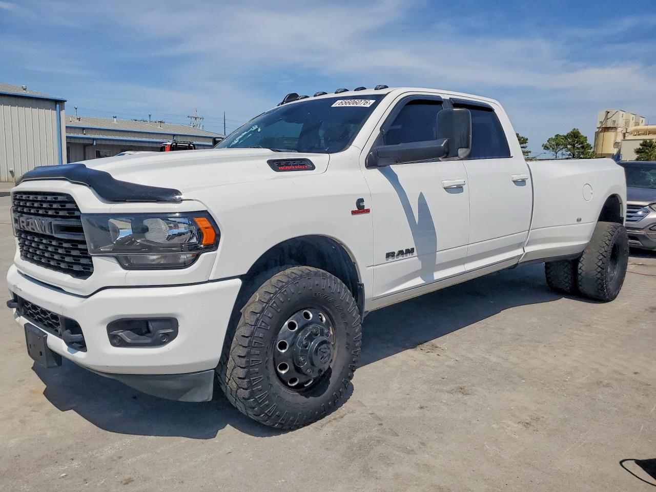 2022 Ram 3500 Big Horn/lone Star White vin: 3C63RRHLXNG133638