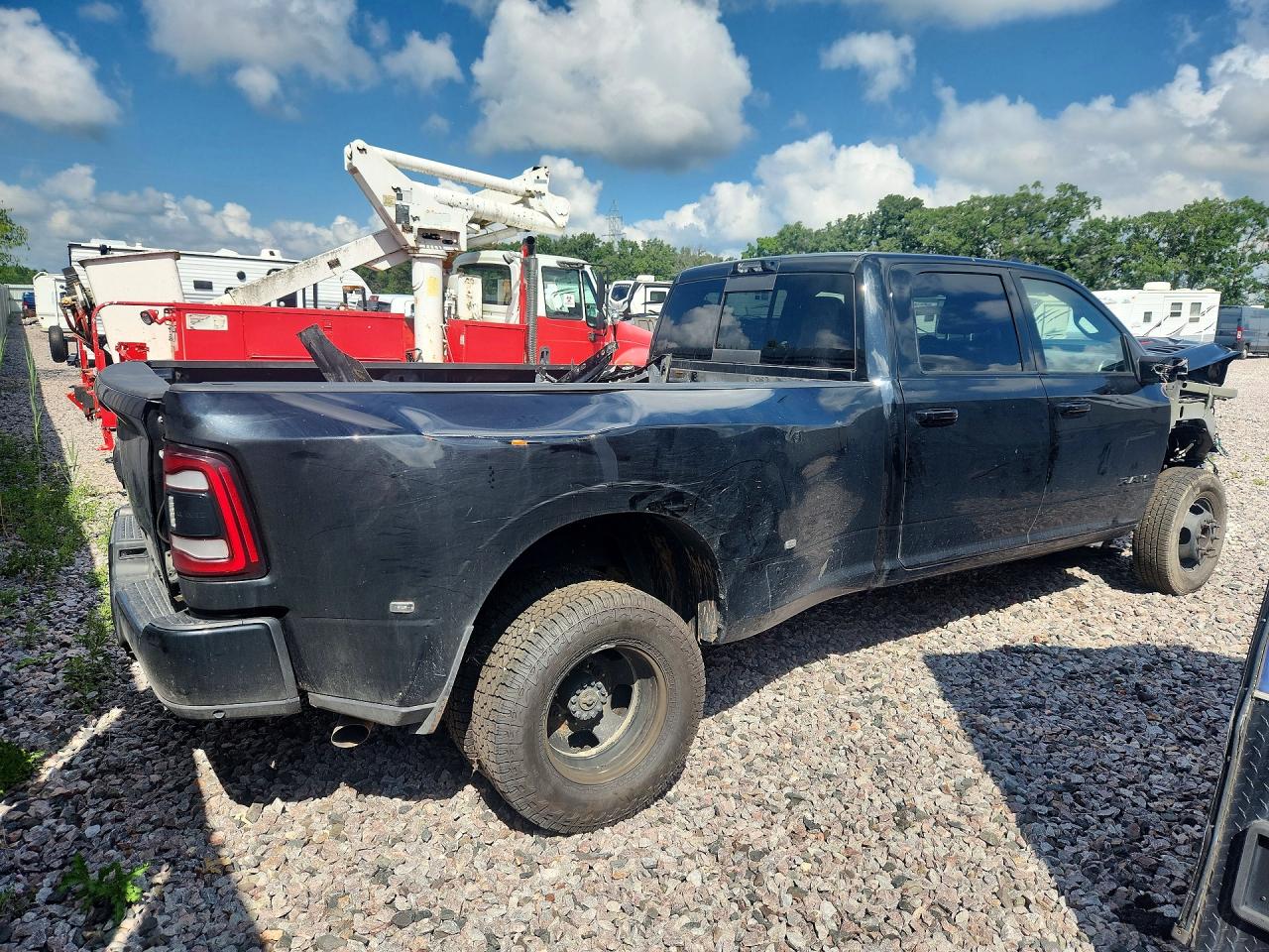 2024 Ram 3500 Laramie Черный vin: 3C63RRJL6RG121213