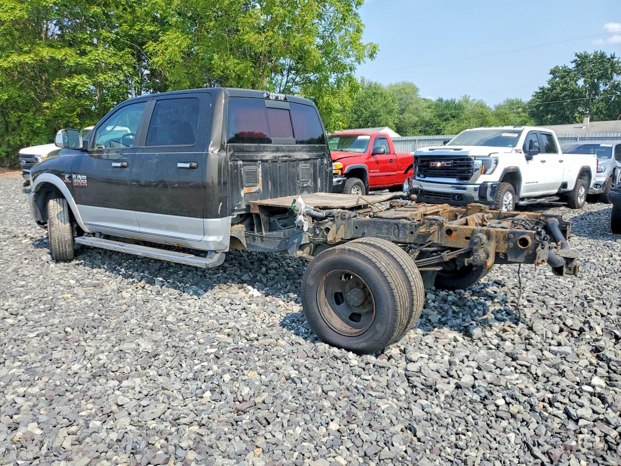 2014 Ram 3500 Laramie Brown vin: 3C63RRJL7EG137253