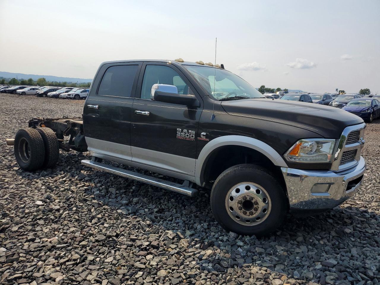2014 Ram 3500 Laramie Brown vin: 3C63RRJL7EG137253