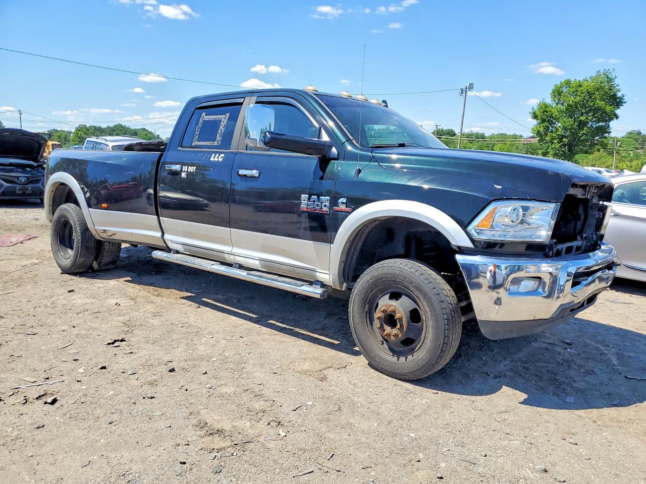 2015 Ram 3500 Laramie 4wd 6.7l 6c Tdsl Black vin: 3C63RRJL9FG550373