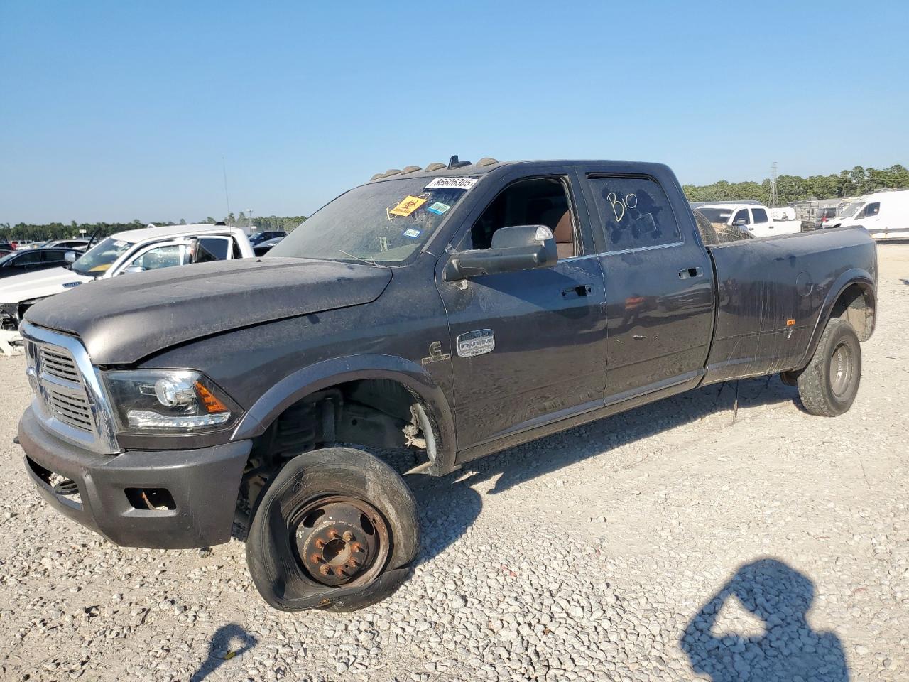 2018 Ram 3500 Longhorn Gray vin: 3C63RRKL4JG210832