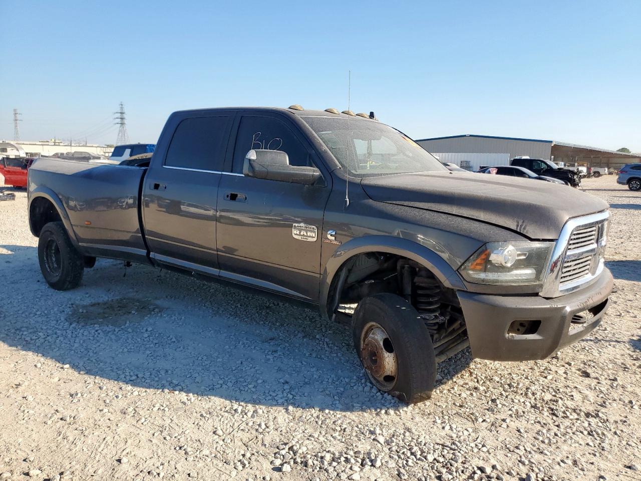 2018 Ram 3500 Longhorn Gray vin: 3C63RRKL4JG210832