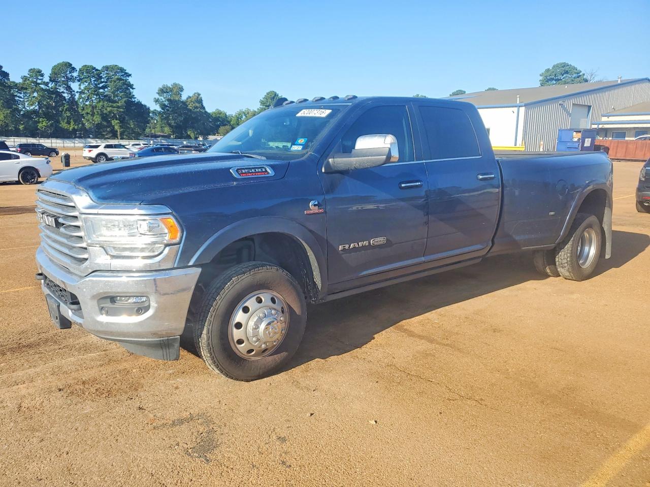 2022 Ram 3500 Longhorn Blue vin: 3C63RRKL8NG216560